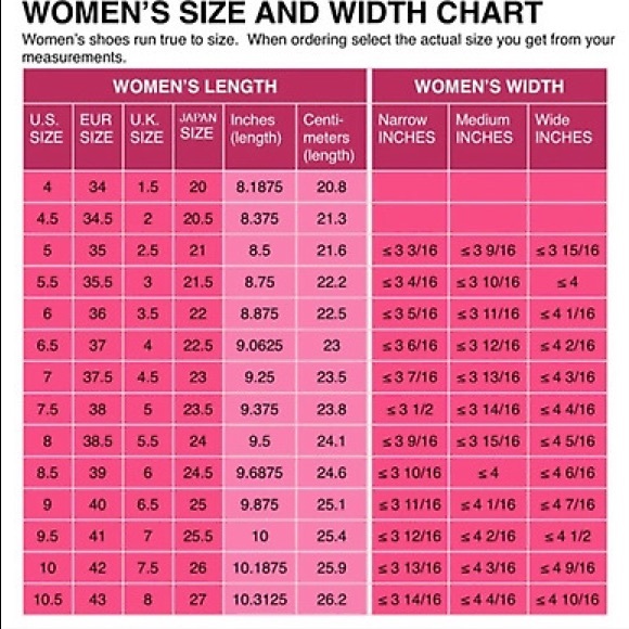 HOPE 🤓THIS HELPS 👀EUROPEAN SHOE SIZES - Picture 4 of 4